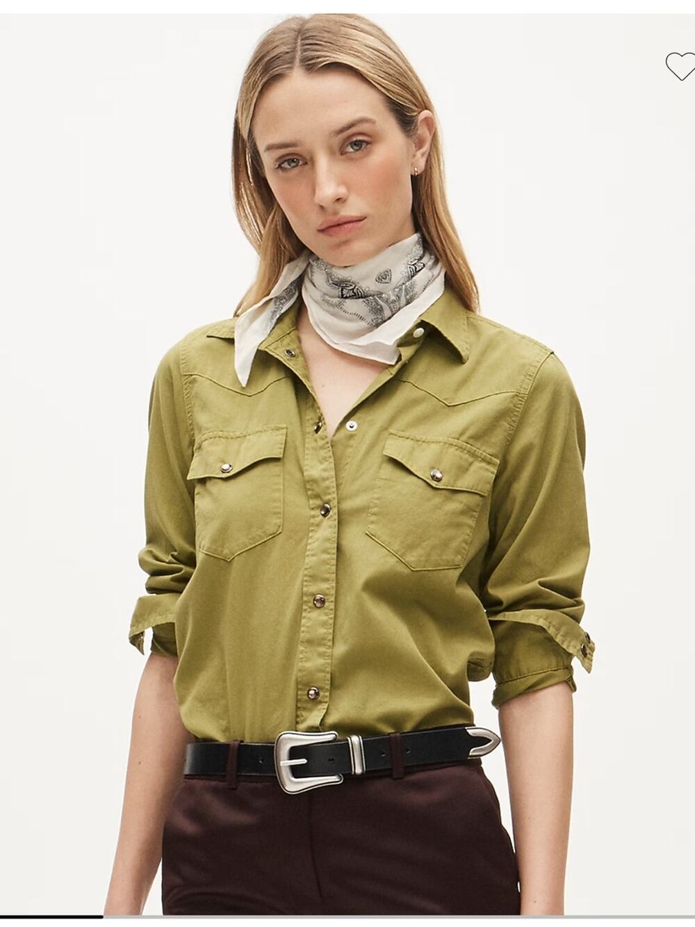 J.Crew Jules classic-fit shirt in garment dye